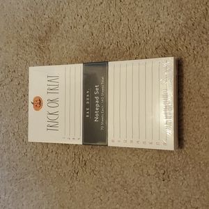 Rae Dunn Notepad Set Halloween